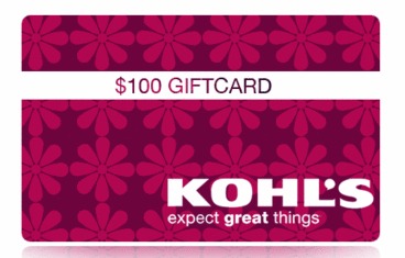 100 Kohls Gift Card