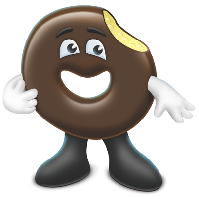 Entenmann's Rich Frosted Donut Mascot