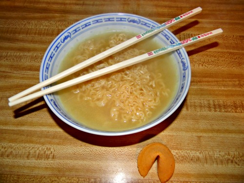 RedShip bowl and chopsticks