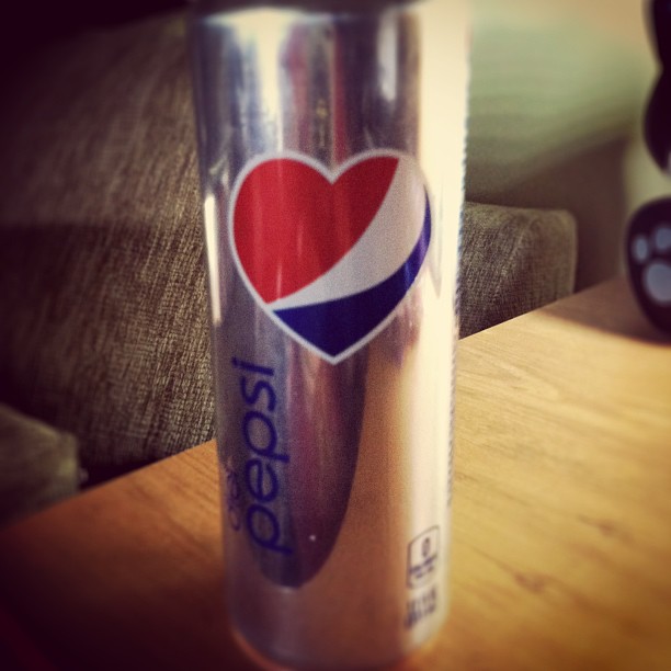 Heart Can Diet Pepsi
