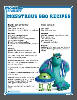 Monsterous Recipes