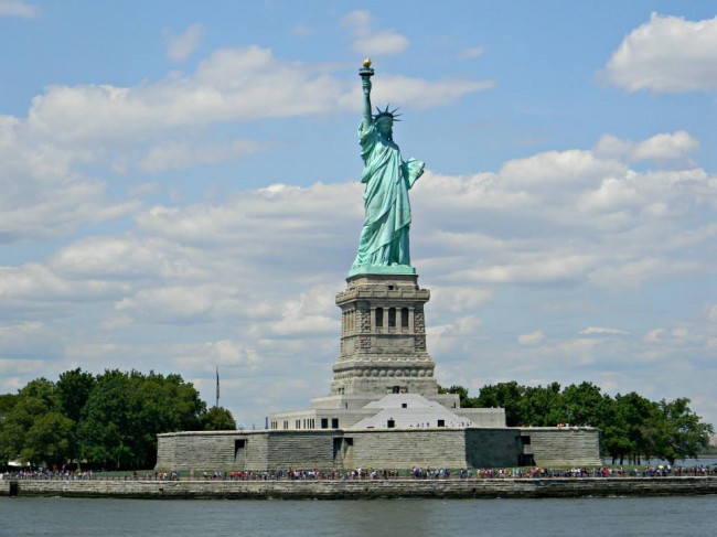 She Scribes - Statue of Liberty