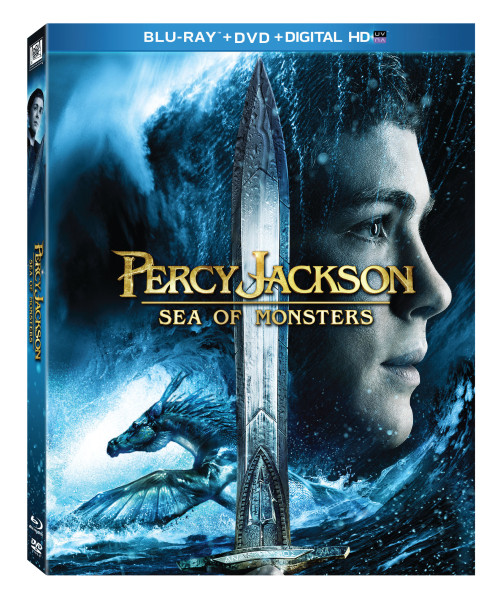 Percy Jackson Sea of Monsters Blu-ray combo pack