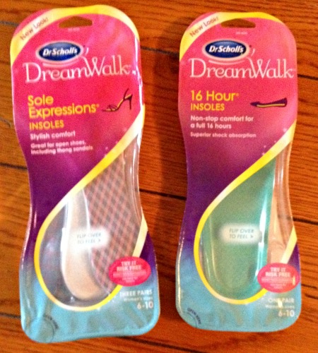 dr scholl's dreamwalk heel liners