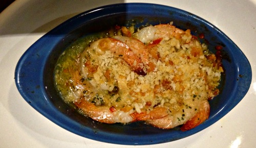 My second helping of Parmesan Shrimp Scampi. 