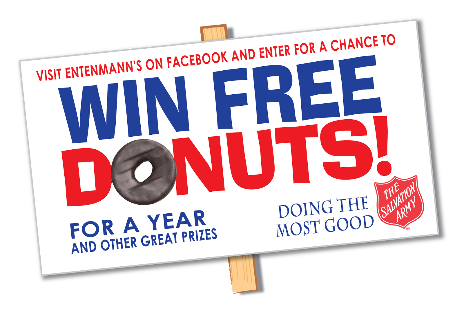 Win Free Donuts Sign (1)