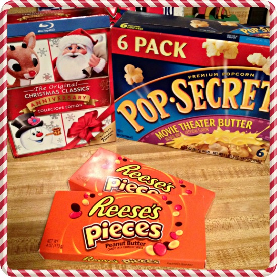 Nothing goes better with great holiday classics than Pop Secret Popcorn & Reese's Pieces. 