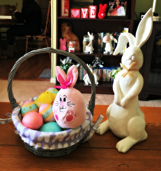 basket and bunny